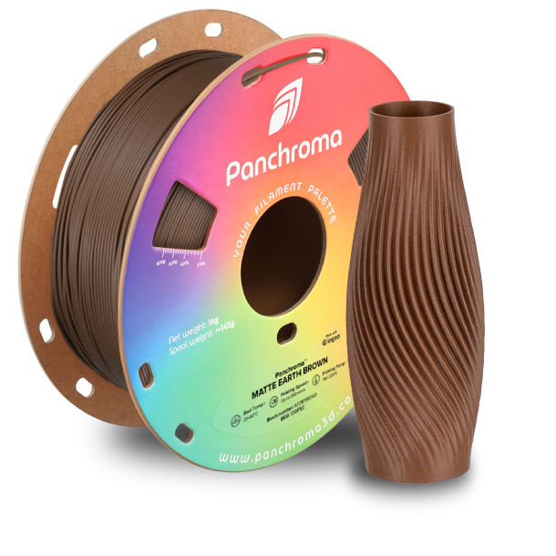 Polymaker Panchroma mat PLA filament 1 kg, brun