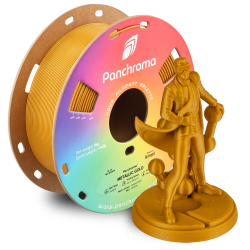 Polymaker Panchroma Metallic PLA filament 1 kg, guldfarvet