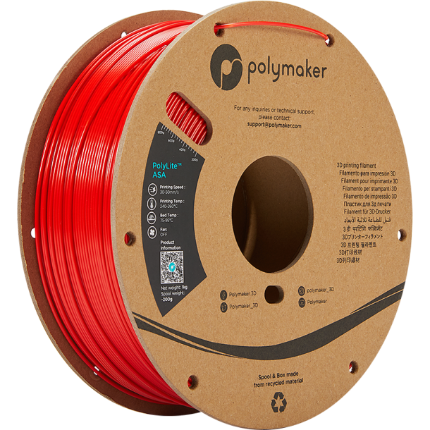 Polymaker PolyLite ASA filament 1 kg, armygrn
