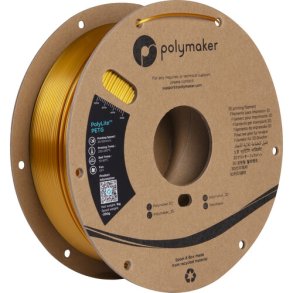 Polymaker PolyLite PETG filament 1 kg, guldfarvet