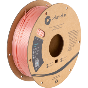 Polymaker PolyLite silk PLA filament 1 kg, pink
