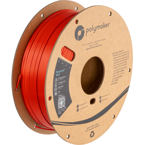 Polymaker PolyLite silk PLA filament 1 kg, rd