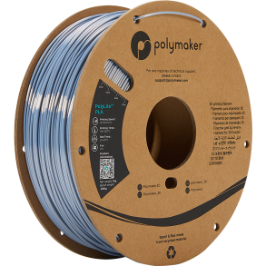 Polymaker PolyLite silk PLA filament 1 kg, slvfarvet