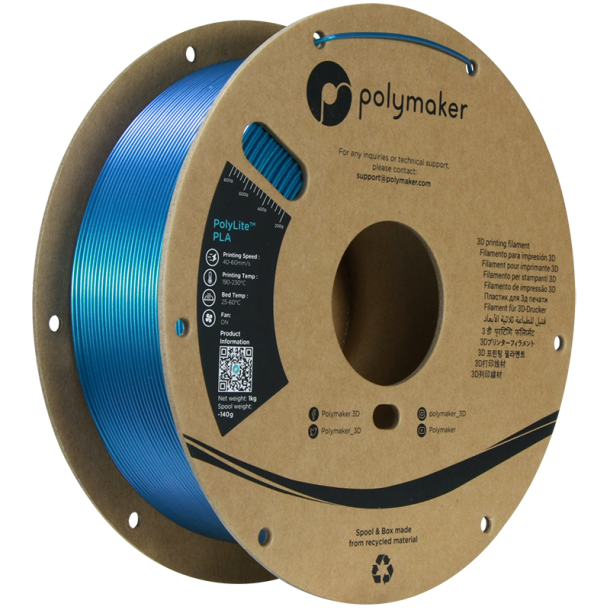 Polymaker PolyLite Starlight PLA filament 1 kg, Neptune