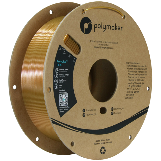 Polymaker PolyLite Starlight PLA filament 1 kg, Jupiter