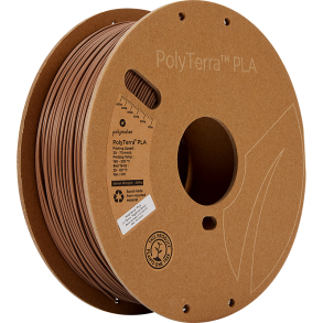 Polymaker PolyTerra PLA filament 1 kg, brun army