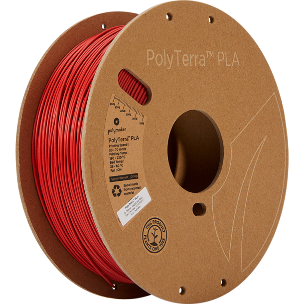 Polymaker PolyTerra PLA filament 1 kg, rd army