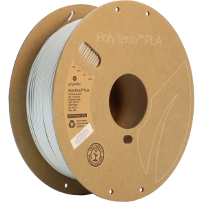 Polymaker PolyTerra PLA filament 1 kg, dmpet hvid