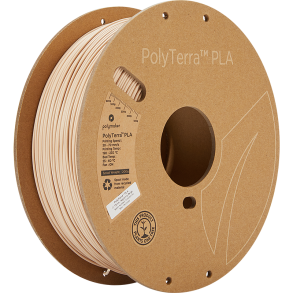 Polymaker PolyTerra PLA filament 1 kg, lysebrun army (beige)