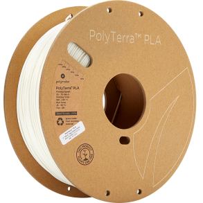 Polymaker PolyTerra PLA filament 1 kg, hvid