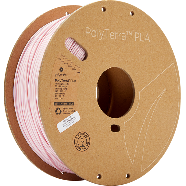 Polymaker PolyTerra PLA filament 1 kg, candy pink