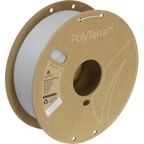 Polymaker PolyTerra PLA filament 1 kg, kalkgr marmor
