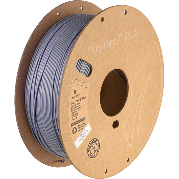 Polymaker PolyTerra PLA filament Dual Colour 1 kg, gr/lilla