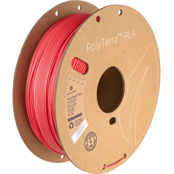 Polymaker PolyTerra PLA filament Dual Colour 1 kg, pink/rd