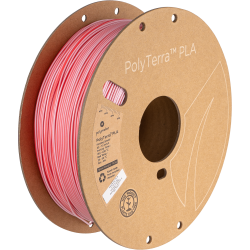 Polymaker PolyTerra PLA filament Dual Colour 1 kg, pink/rd
