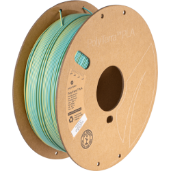 Polymaker PolyTerra PLA filament Dual Colour 1 kg, blgrn/gul