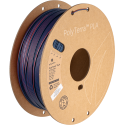 Polymaker PolyTerra PLA filament Dual Colour 1 kg, rd/mrkebl