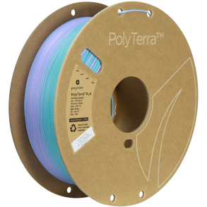 Polymaker PolyTerra Gradient PLA filament 1 kg, vinter (isbl-lilla)