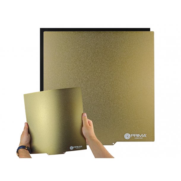 PrimaCreator FlexPlate magnetisk pulverlakeret PEI printbed overflade, 310x320 mm