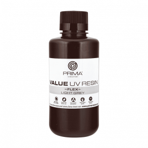 PrimaCreator Value UV/DLP FLEX resin 500 ml, lysegr