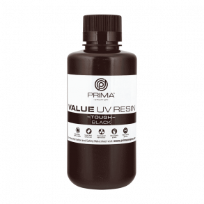 PrimaCreator Value UV/DLP tough resin 500 ml, sort