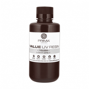 PrimaCreator Value UV/DLP tough resin 1000 ml, lysegr