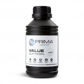 PrimaCreator Value UV/DLP resin 500 ml, hvid