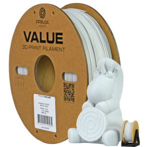 PrimaValue PETG filament 1 kg, lysegr