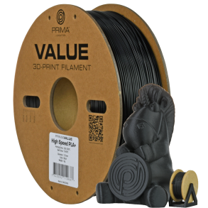 PrimaValue PLA+ highspeed filament 1 kg, sort