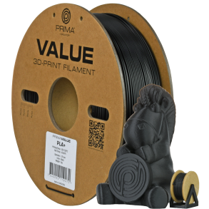 PrimaValue PLA+ filament 1 kg, sort