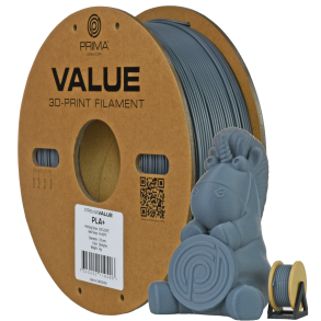 PrimaValue PLA+ filament 1 kg, mrkegr