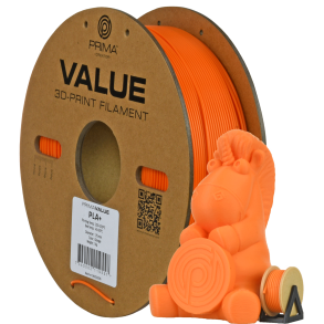 PrimaValue PLA+ filament 1 kg, orange