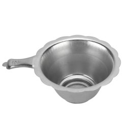 Tragt med filter til resin