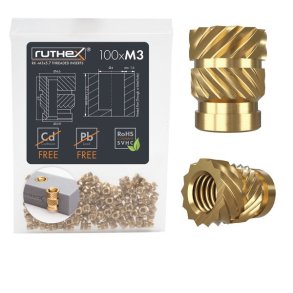 Ruthex gevindindsats, M3