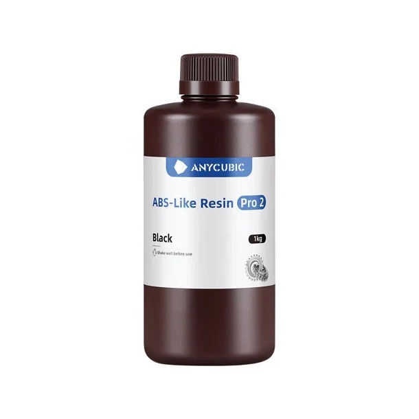 Anycubic UV/DLP ABS-like Pro 2 resin 1000 ml, sort