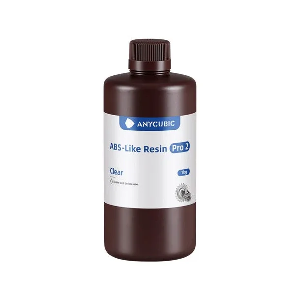 Anycubic UV/DLP ABS-like Pro 2 resin 1000 ml, transparent