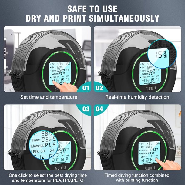 Sunlu S2 trremaskine til filament