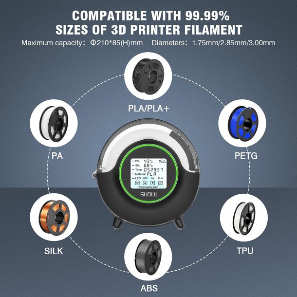 Sunlu S2 trremaskine til filament