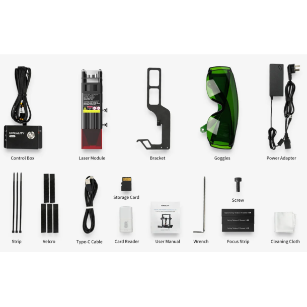 Creative laser modul til 3D printere, 10W