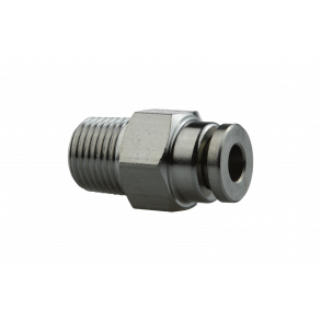 Tube connector Push-fitting i rustfri stl til Creality (Printhovede)