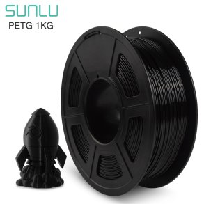 Sunlu PETG filament 1 kg, sort