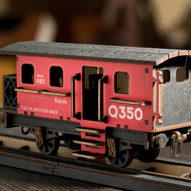 Mekanisk 3D byggest i tr, Steam Journey