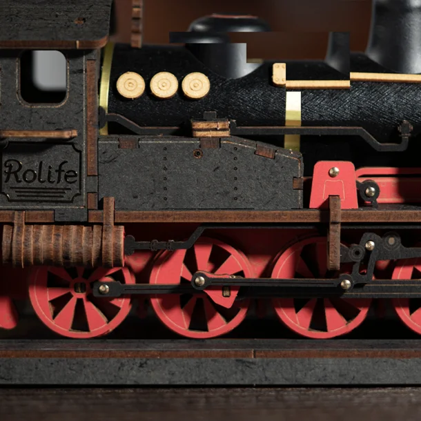 Mekanisk 3D byggest i tr, Steam Journey