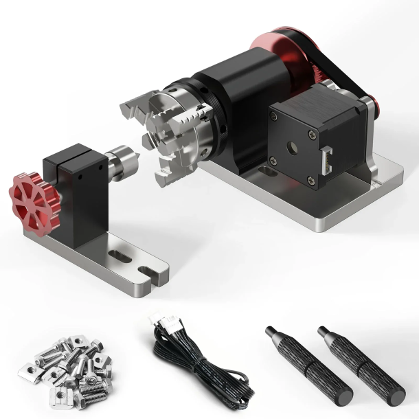 TwoTrees 4. akse drejebnk modul til TTC450/TTC450Pro CNC maskine
