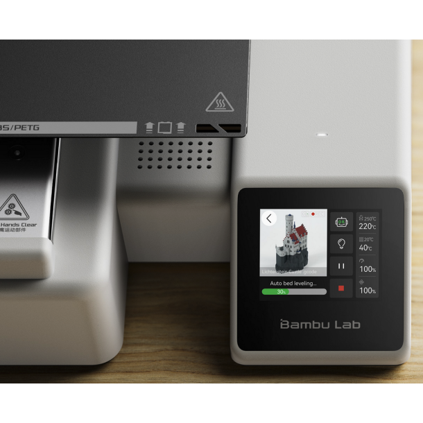 Bambu Lab A1 mini 3D printer med AMS lite, 180 x 180 x 180 mm.