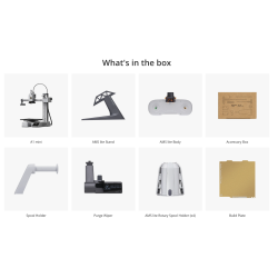 Bambu Lab A1 mini 3D printer med AMS lite, 180 x 180 x 180 mm.