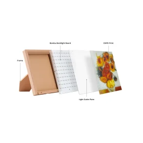 Bambu Lab LED lyspanel til lithophane ramme