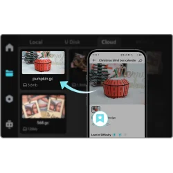 Creality Falcon A1 Pro 20W diode laserskrer med cover