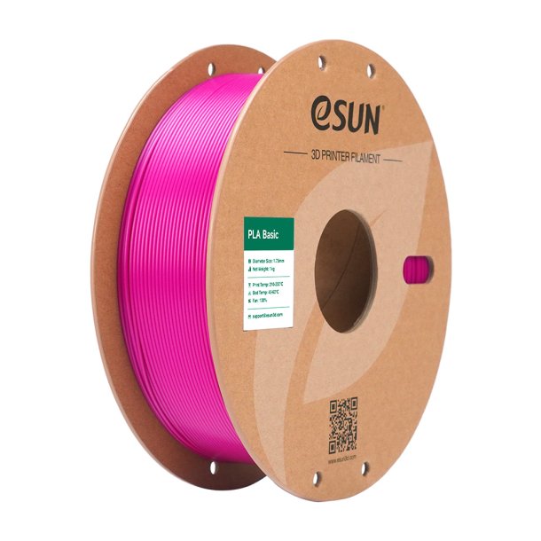 eSun PLA basic filament 1 kg, lilla (magenta)