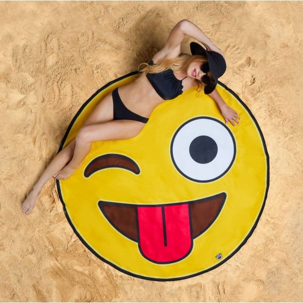 Smiley strandtppe